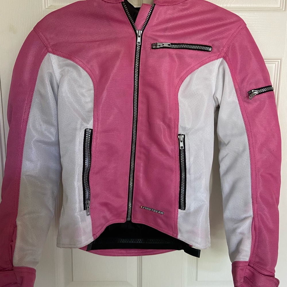 First Gear Women’s padded Motorcycle Jacket size small